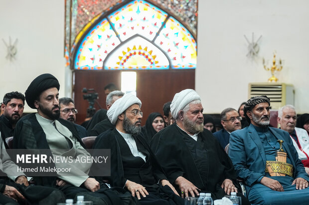 مراسم چهلمین روز تدفین آقای شهید ایران در کربلا