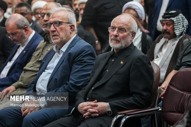 مراسم چهلمین روز تدفین آقای شهید ایران در کربلا