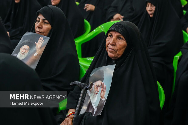 مراسم چهلمین روز تدفین آقای شهید ایران در کربلا