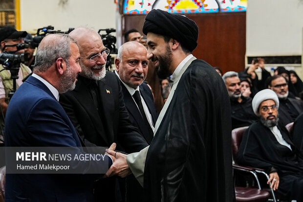 مراسم چهلمین روز تدفین آقای شهید ایران در کربلا