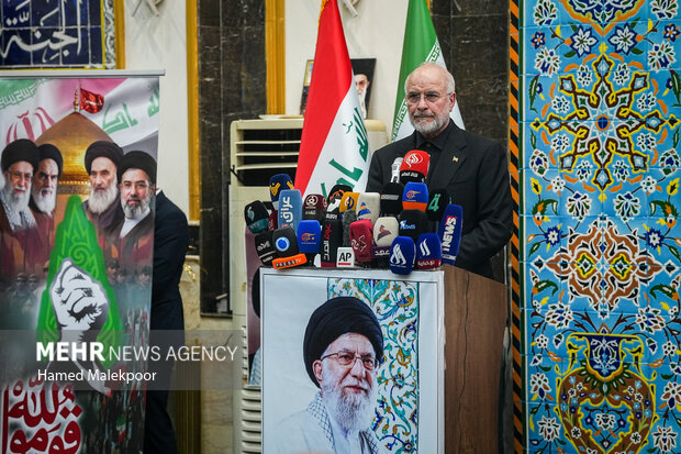 مراسم چهلمین روز تدفین آقای شهید ایران در کربلا