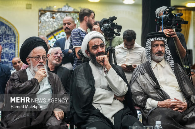 مراسم چهلمین روز تدفین آقای شهید ایران در کربلا