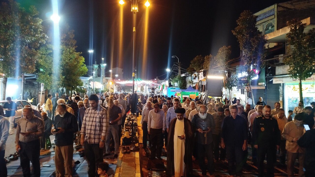 گزارش تحلیلی: اقامه نماز استغاثه به امام زمان (عج) در آستانه اشرفیه | مهر - کد 6b2e