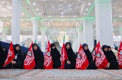 اجتماع بزرگ بانوان در بیعت با امام زمان (عج) در مسجد جمکران