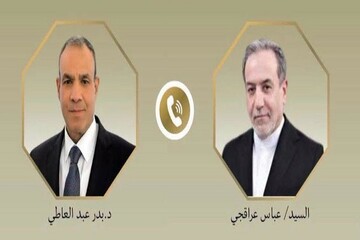 رایزنی عراقچی با همتای مصری درباره تحولات منطقه