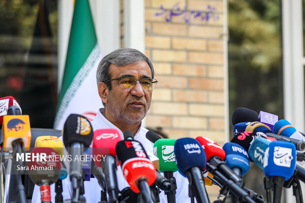 نشست خبری استاندار مشهد