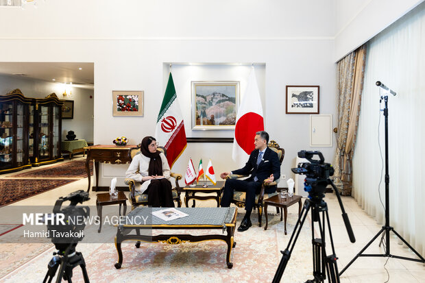 گفتگو با سفیر ژاپن در ایران