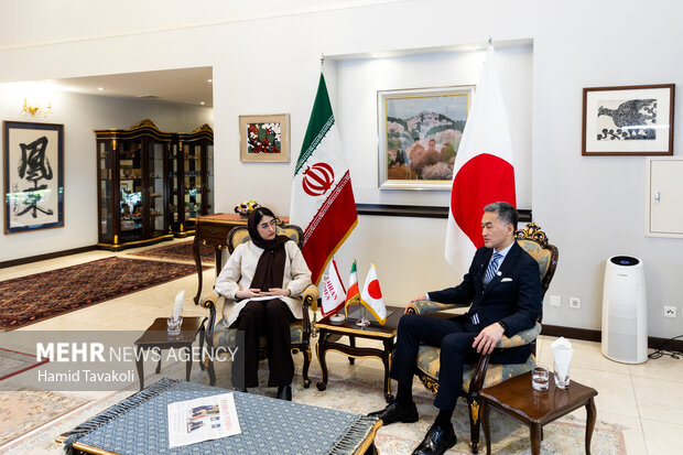 گفتگو با سفیر ژاپن در ایران