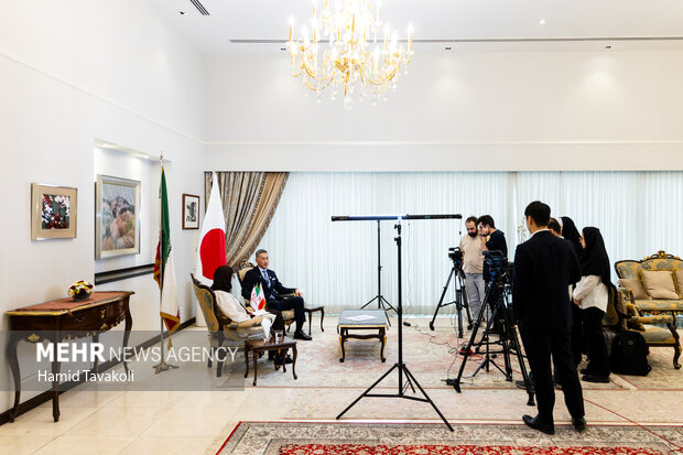 گفتگو با سفیر ژاپن در ایران
