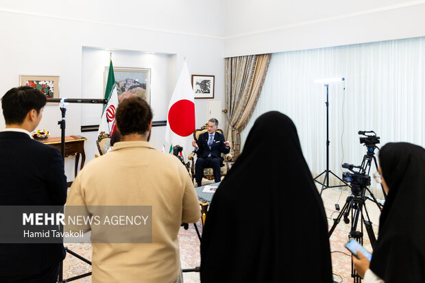 گفتگو با سفیر ژاپن در ایران