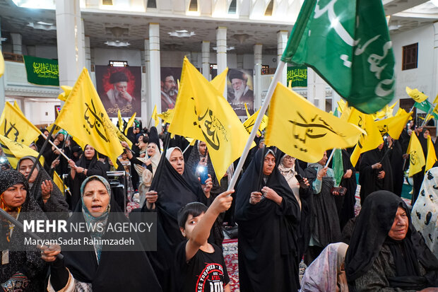 آیین«میثاق امت با امام» در شاهچراغ ع