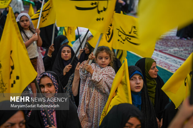 آیین«میثاق امت با امام» در شاهچراغ ع