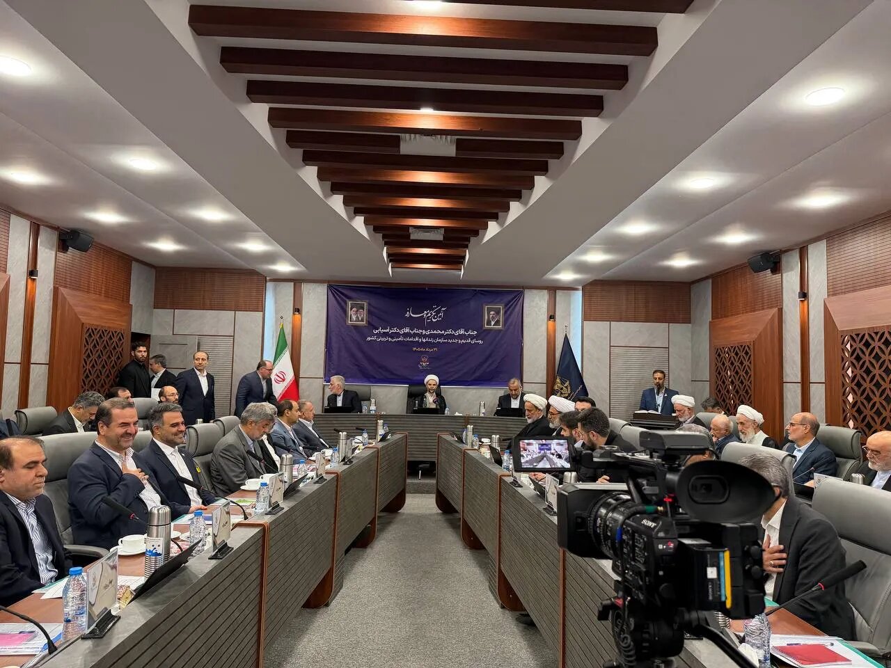 مراسم معارفه رئیس جدید سازمان زندان‌ها برگزار شد
