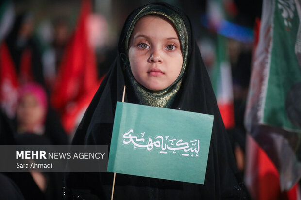 اجتماع بزرگ مردمی تجدید بیعت با حضرت ولی‌عصر(عج) در مشهد
