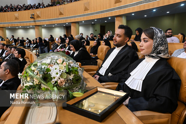 اولین مراسم تحلیف وکلا سال ۱۴۰۵