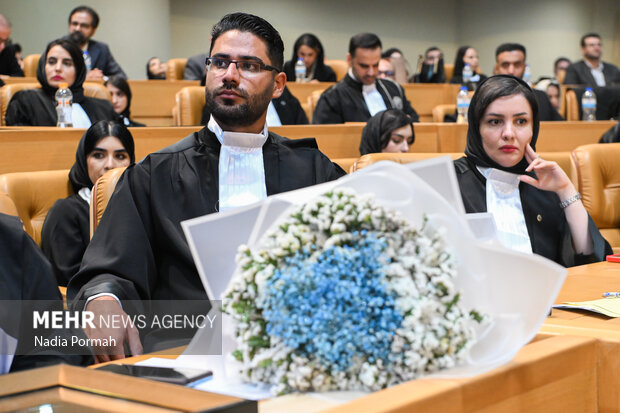 اولین مراسم تحلیف وکلا سال ۱۴۰۵