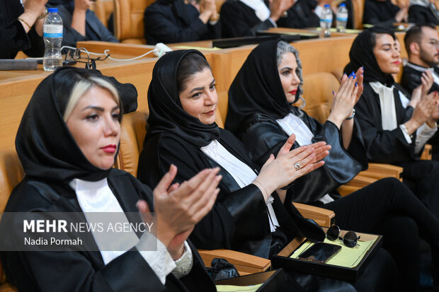 اولین مراسم تحلیف وکلا سال ۱۴۰۵