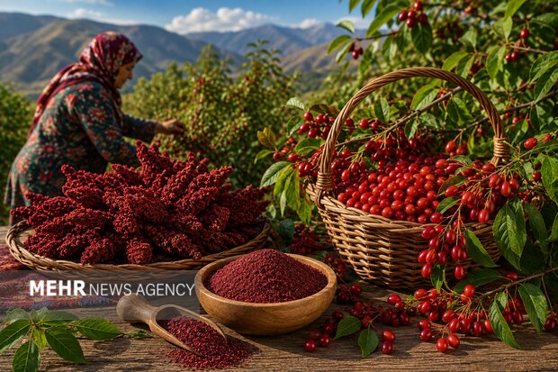 سماق و زغال‌اخته قره‌داغ در انتظار عبور از خام‌فروشی و واسطه‌گری