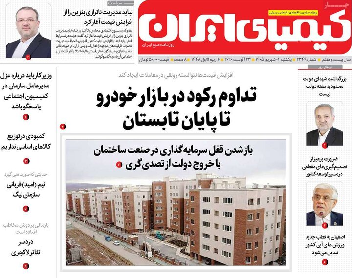روزنامه‌های اصفهان