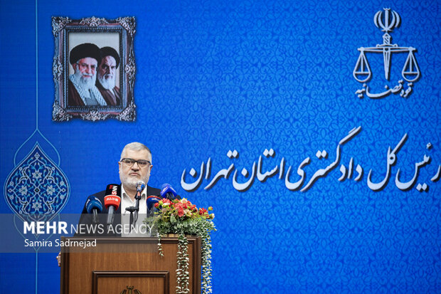 تکریم و معارفه رئیس کل دادگستری استان تهران