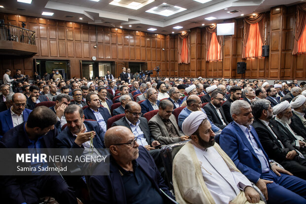تکریم و معارفه رئیس کل دادگستری استان تهران