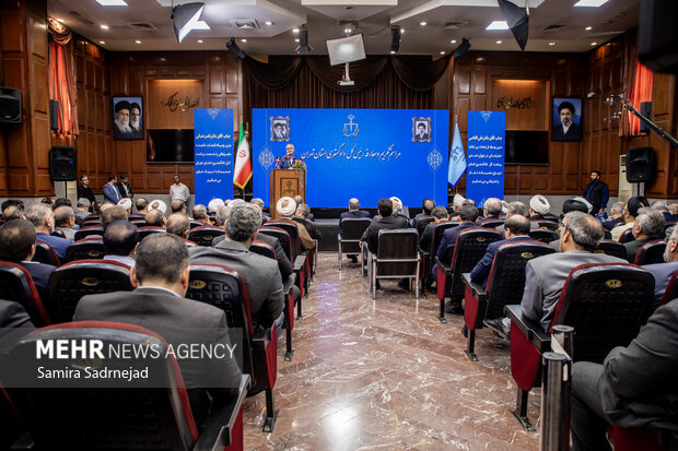 تکریم و معارفه رئیس کل دادگستری استان تهران