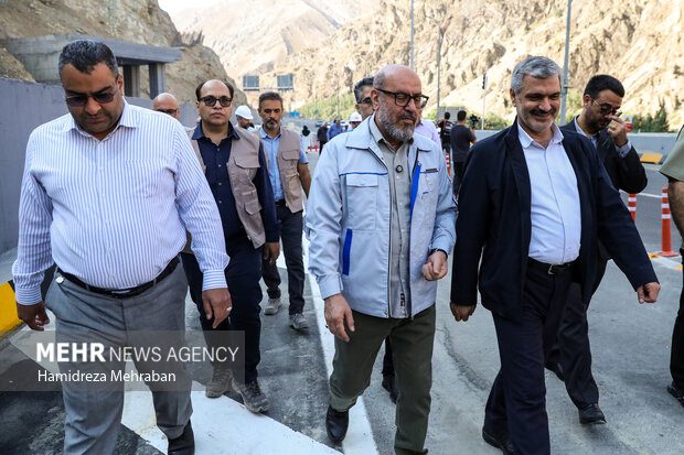 عملیات ساخت فاز ۳ آزادراه تهران - شمال
