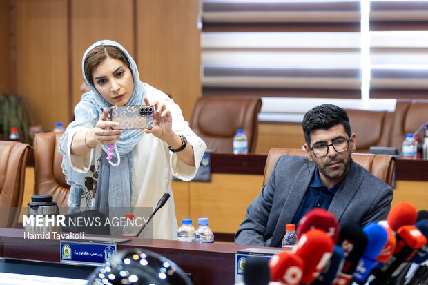 نشست رئیس پلیس راهور تهران بزرگ با خبرنگاران