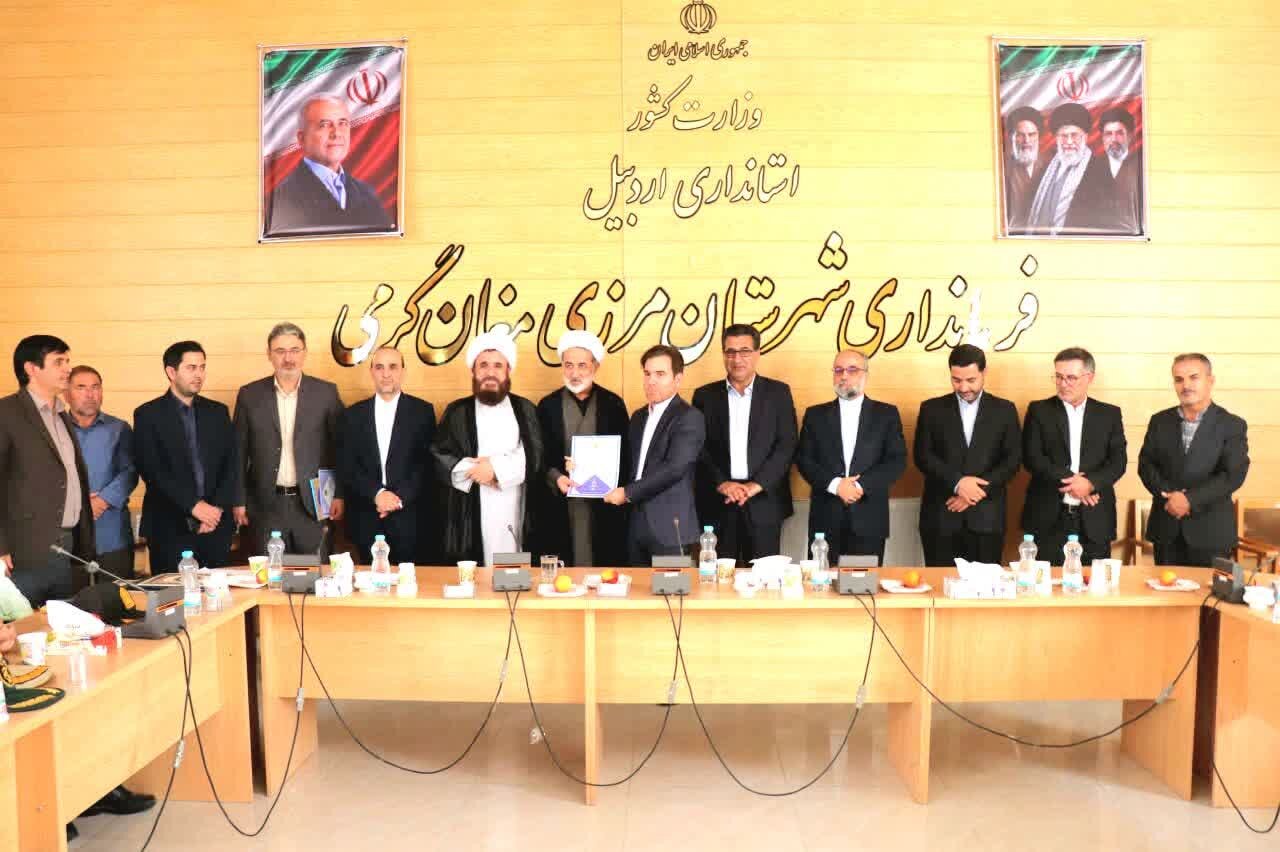 معرفی دادستان جدید گرمی و رئیس جدید حوزه قضایی انگوت