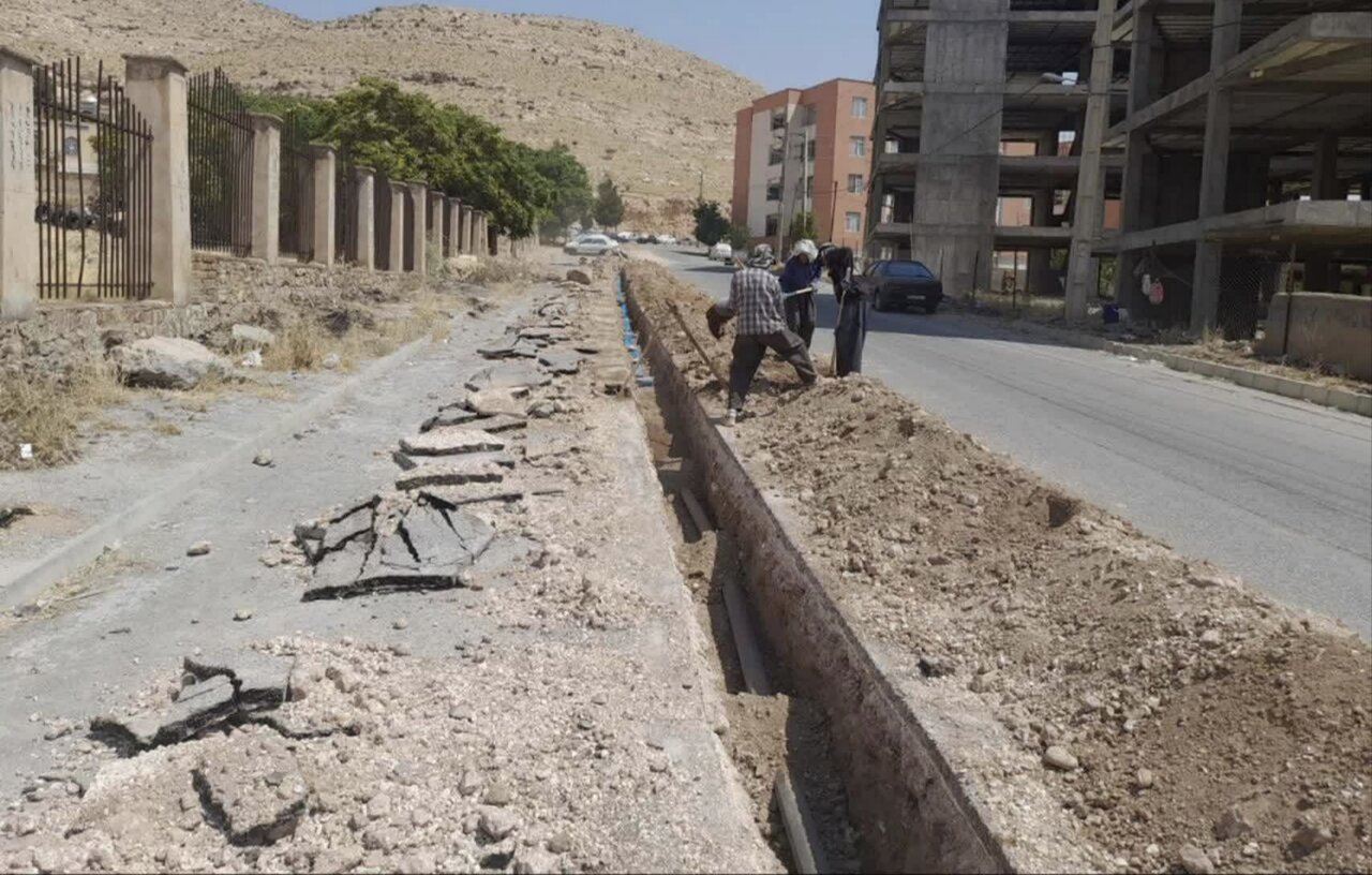 کم‌آبی مسکن مهر بدره‌ای اسلام‌آبادغرب برطرف شد