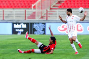 نیمه اول بازی پرسپولیس و مس شهربابک با یک اخراج و یک گل