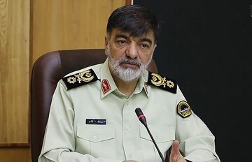قائد الشرطة الايرانية يحذر بشدة بشأن خطة العدو لإحداث الفوضى