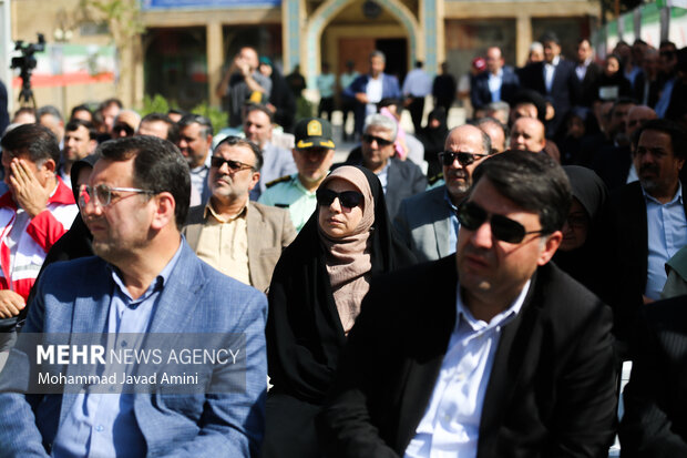 تجدید میثاق هیت دولت استان قزوین با شهدا