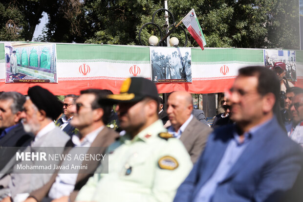 تجدید میثاق هیت دولت استان قزوین با شهدا