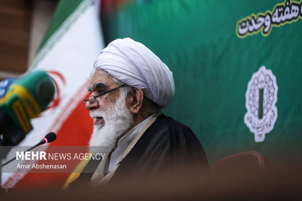 نشست خبری رئیس ستاد مرکزی بزرگداشت هفته وحدت