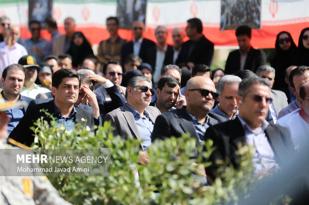 تجدید میثاق هیت دولت استان قزوین با شهدا
