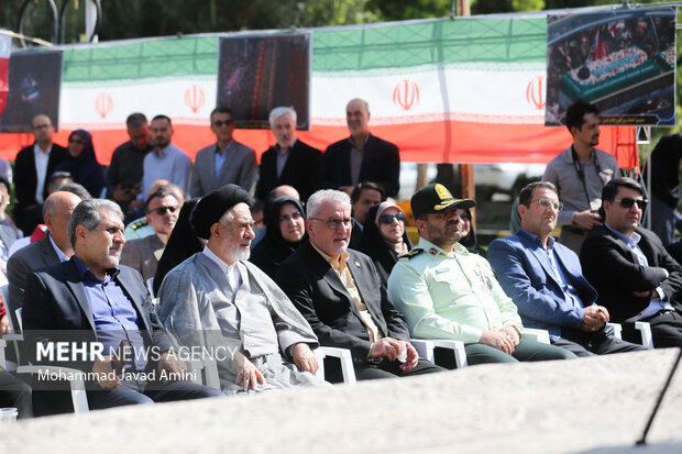 تجدید میثاق هیت دولت استان قزوین با شهدا
