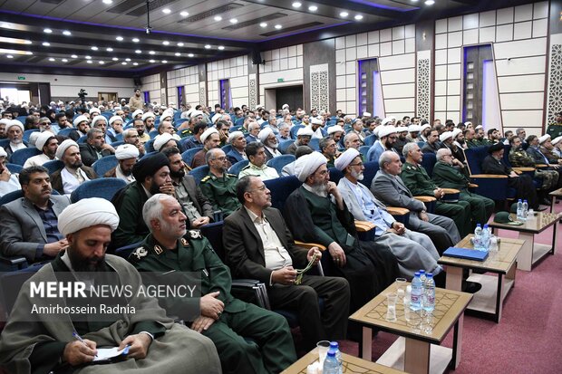 مراسم تودیع و معارفه نماینده ولی فقیه در سپاه انصار الرضا(ع)