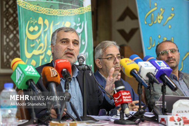 نشست خبری رئیس کمیته امداد امام خمینی(ره) در مشهد