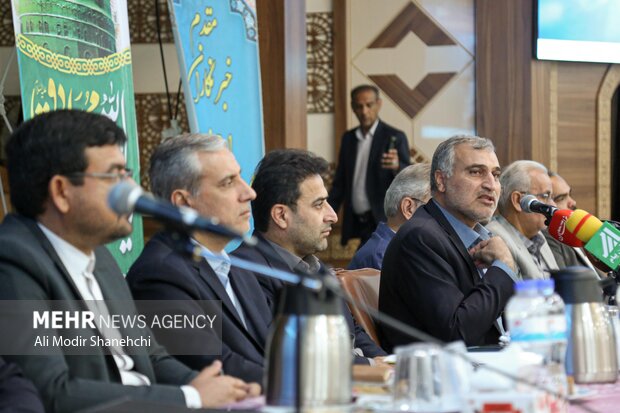 نشست خبری رئیس کمیته امداد امام خمینی(ره) در مشهد