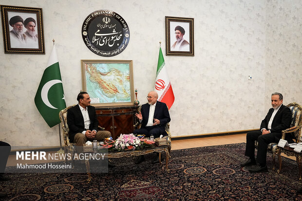 دیدار عاصم منیر فرمانده ارتش پاکستان با قالیباف