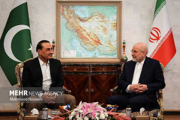 دیدار عاصم منیر فرمانده ارتش پاکستان با قالیباف