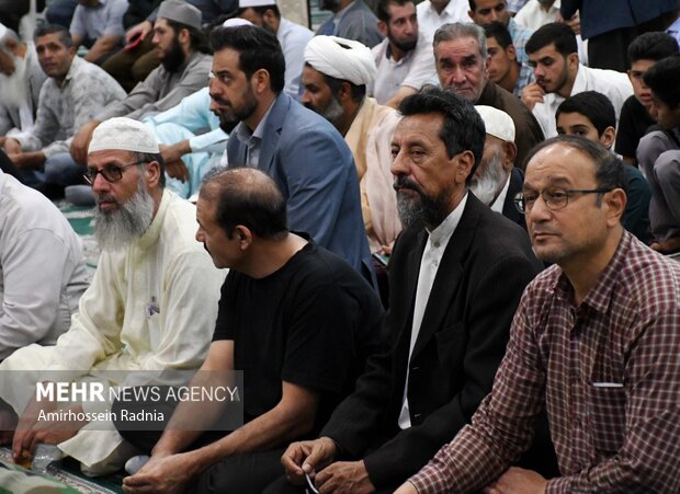 مراسم گرامیداشت هفته وحدت در بیرجند