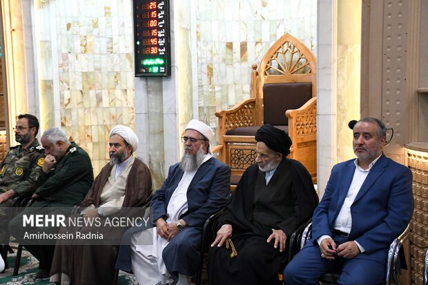 مراسم گرامیداشت هفته وحدت در بیرجند