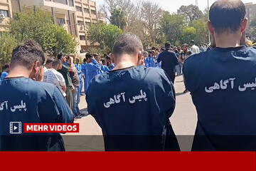 دستگیری باند ۱۱ نفره سارقان موتورسیکلت توسط پلیس آگاهی تهران بزرگ