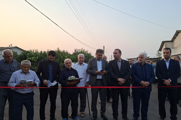 طرح هادی ۱۱ روستای میاندورود با اعتبار ۴۲۰ میلیاردی بهره‌برداری شد