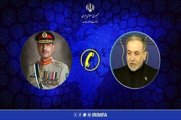 گفتگوی تلفنی عراقچی و فرمانده ارتش پاکستان