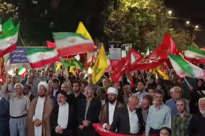 قرار شبانه صد و شصت و هشتم مردم ارومیه در لبیک به ندای رهبری