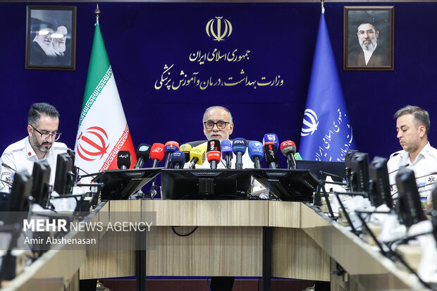 نشست خبری رییس سازمان اورژانس کشور