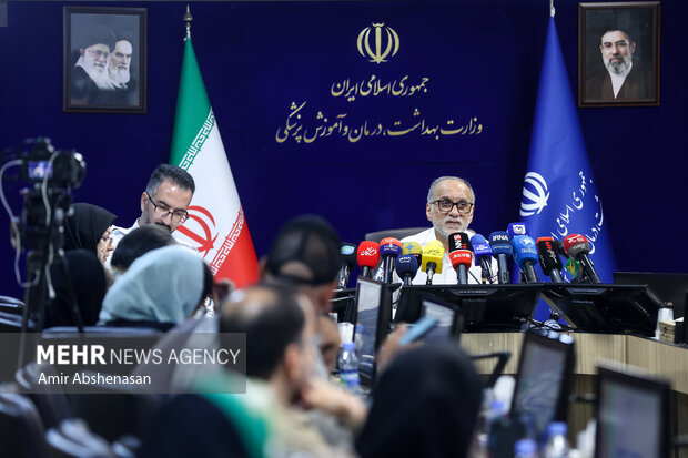نشست خبری رییس سازمان اورژانس کشور